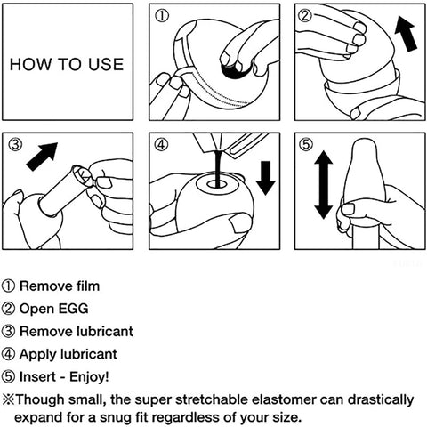 Oiva®   Egg Toy Stroker