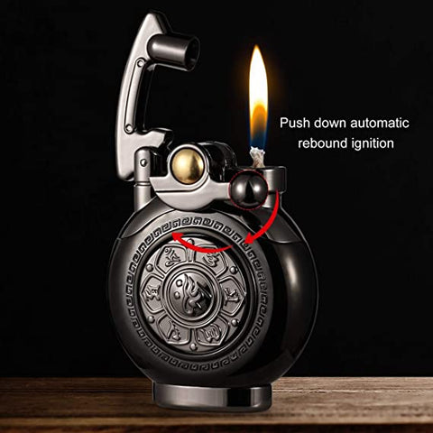Oiva®  Kerosene Lighter Vintage Antique Soft Flame